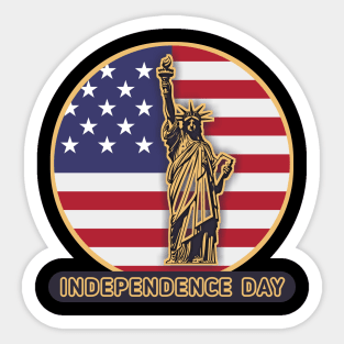 Independence day Sticker